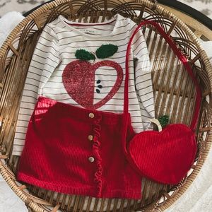 Precious Outfit size 5-6 with purse